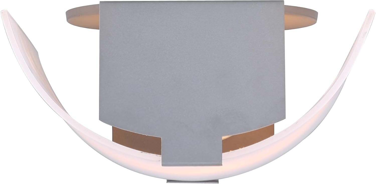 Frosted‑Glass Transitional Wall Sconce Light