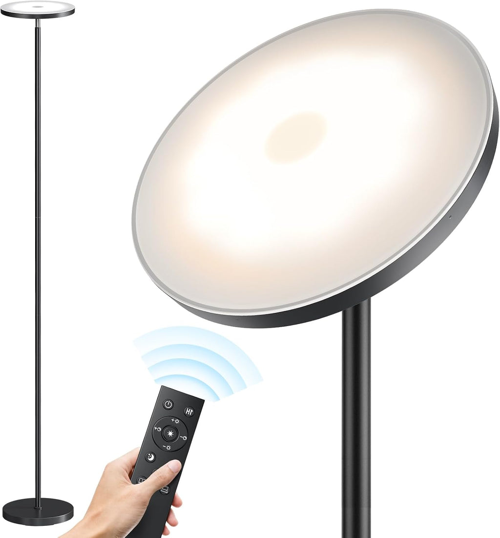 Remote‑Controlled LED Living‑Room Floor Lamp