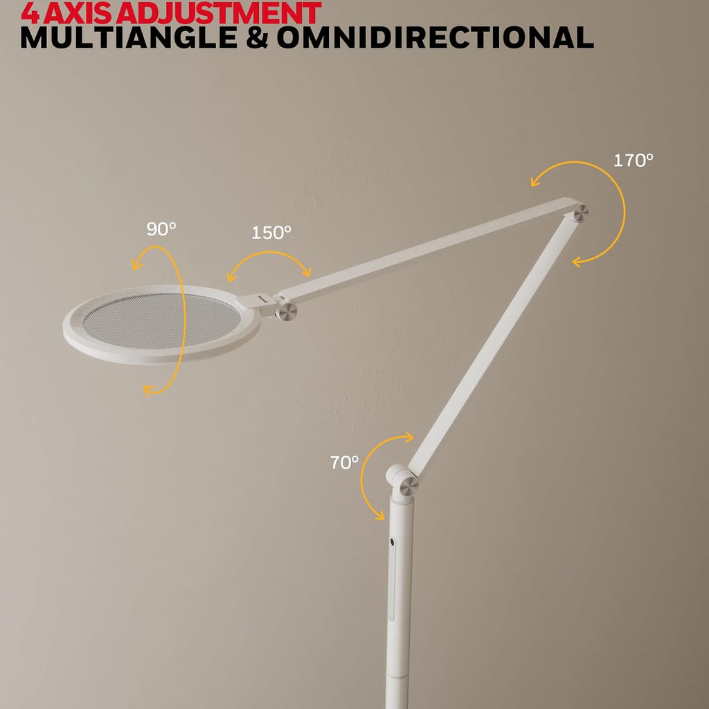 Dimmable Remote LED Standing Floor Lamp