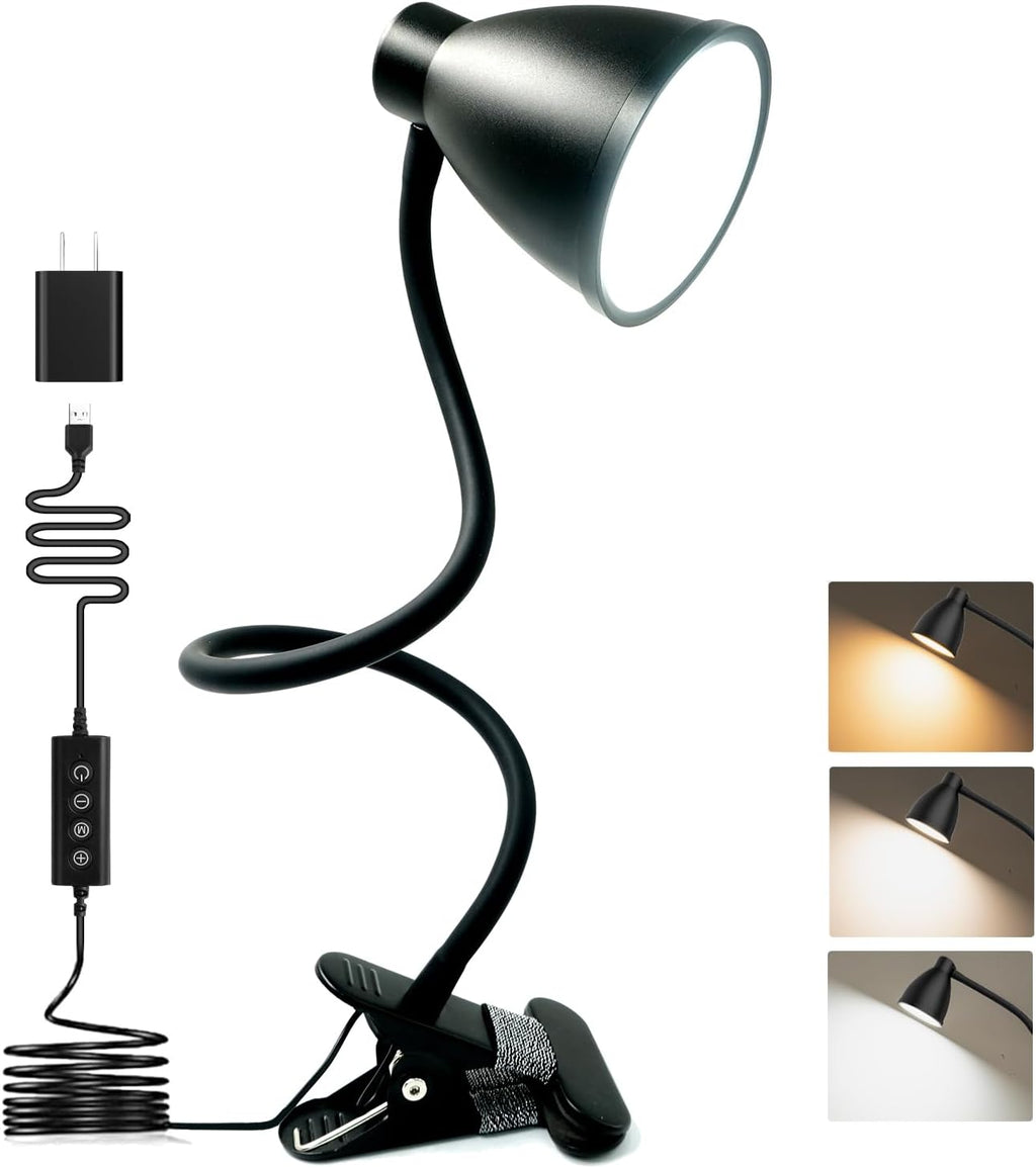Dimmable Multi‑Color LED Reading Desk Lamp