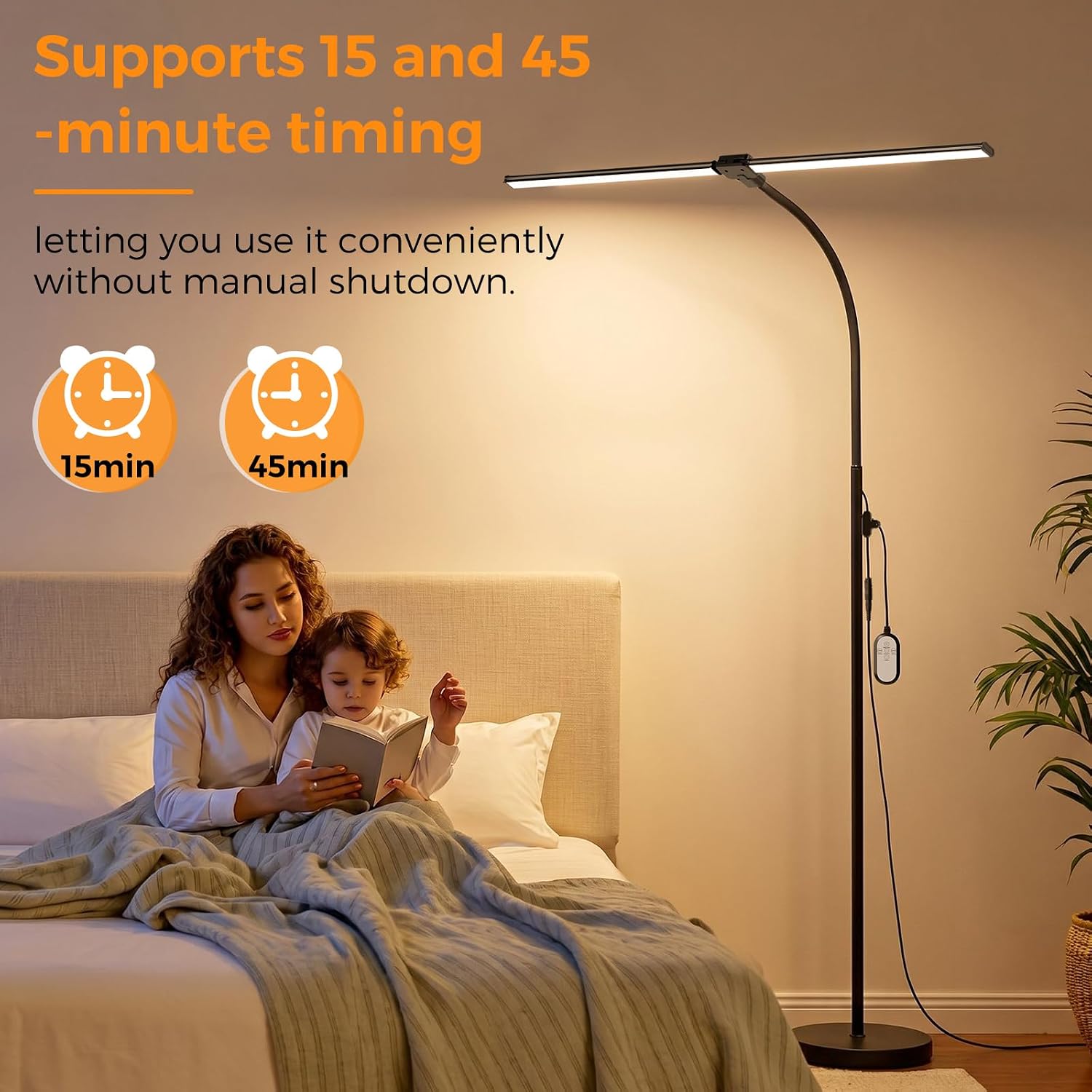 Adjustable Color‑Changing LED Floor Lamp