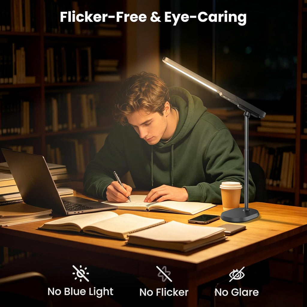 Rechargeable Dimmable LED Desk Reading Lamp
