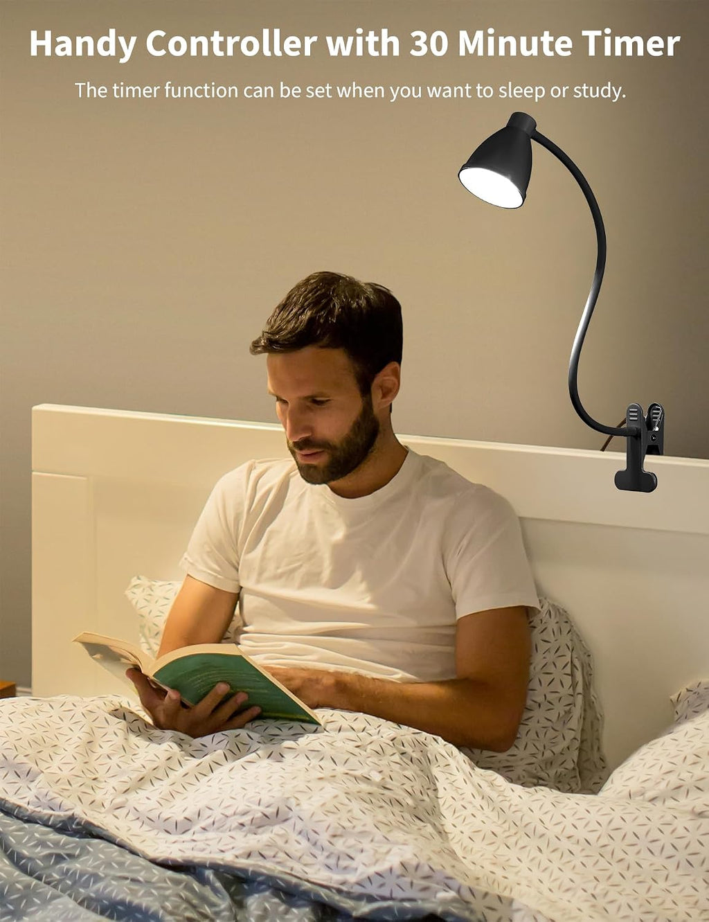 Dimmable Multi‑Color LED Reading Desk Lamp