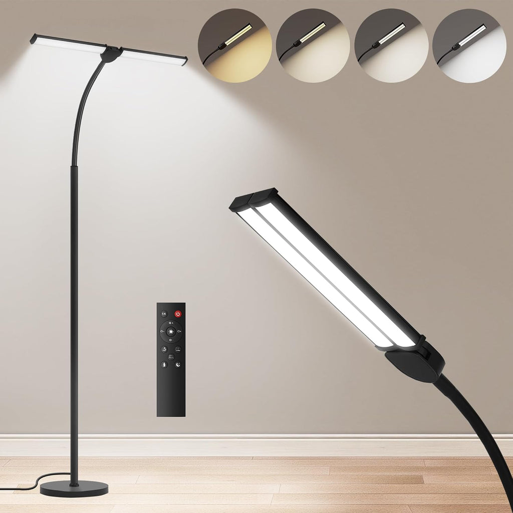 Bright LED Reading Floor Lamp For Living Room
