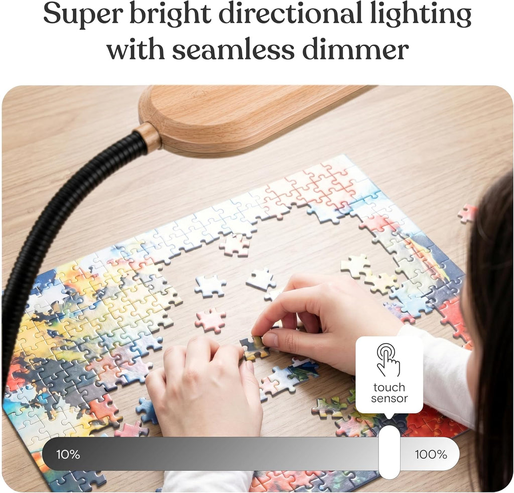 Adjustable Slim LED Reading Floor Lamp