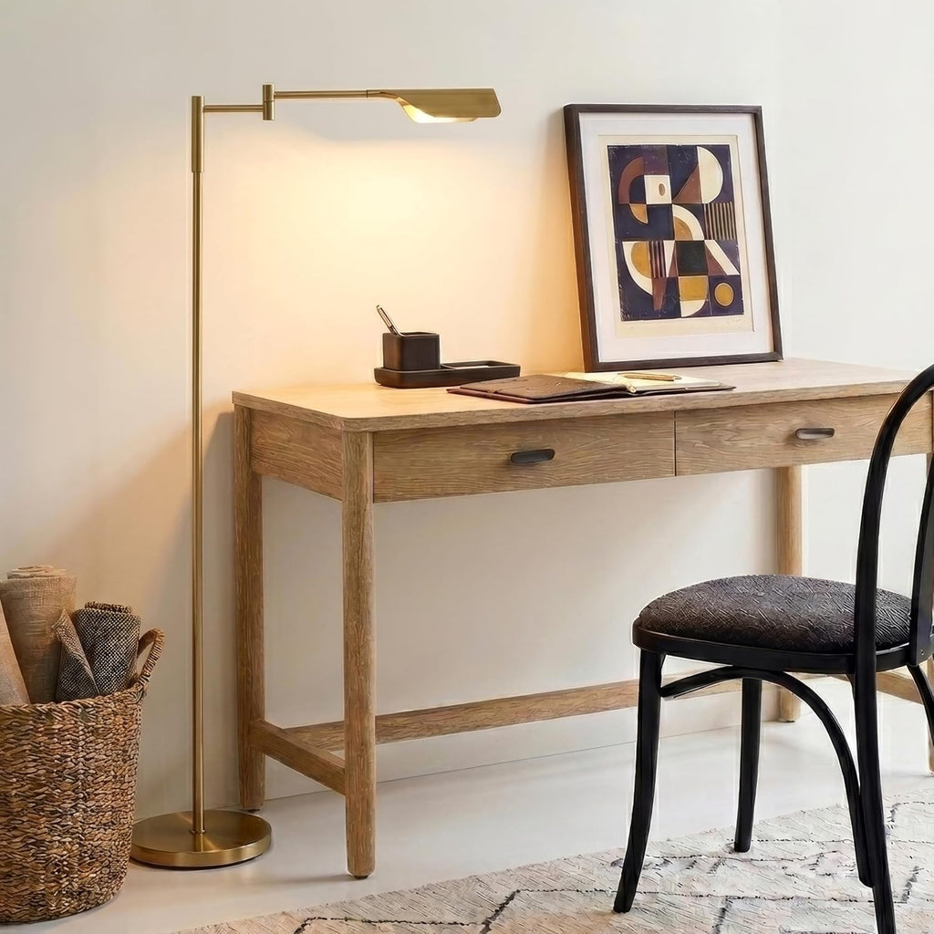 Dimmable Adjustable LED Reading Floor Lamp