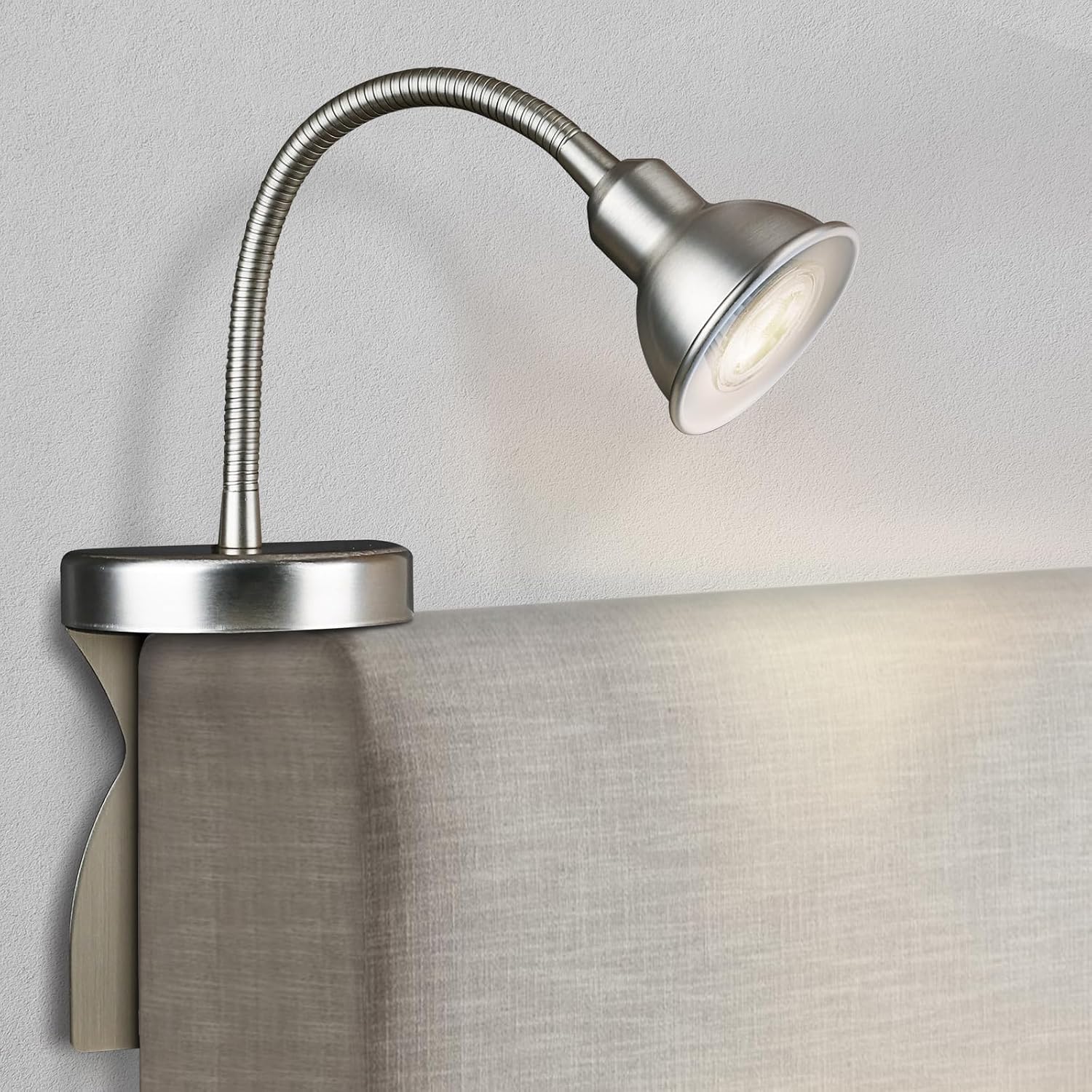 Dimmable Flexible Headboard Reading Lamp