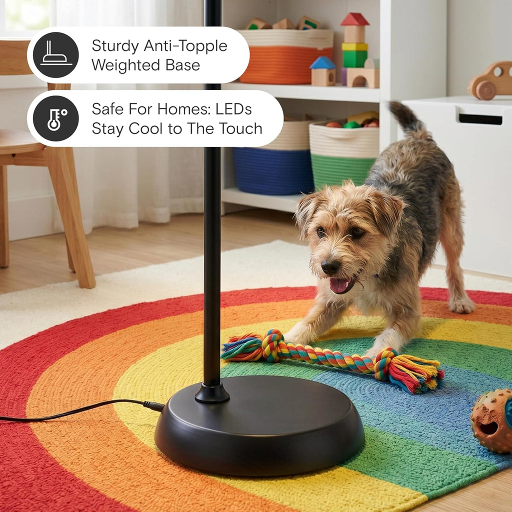 Adjustable Dimmable Slim LED Floor Lamp